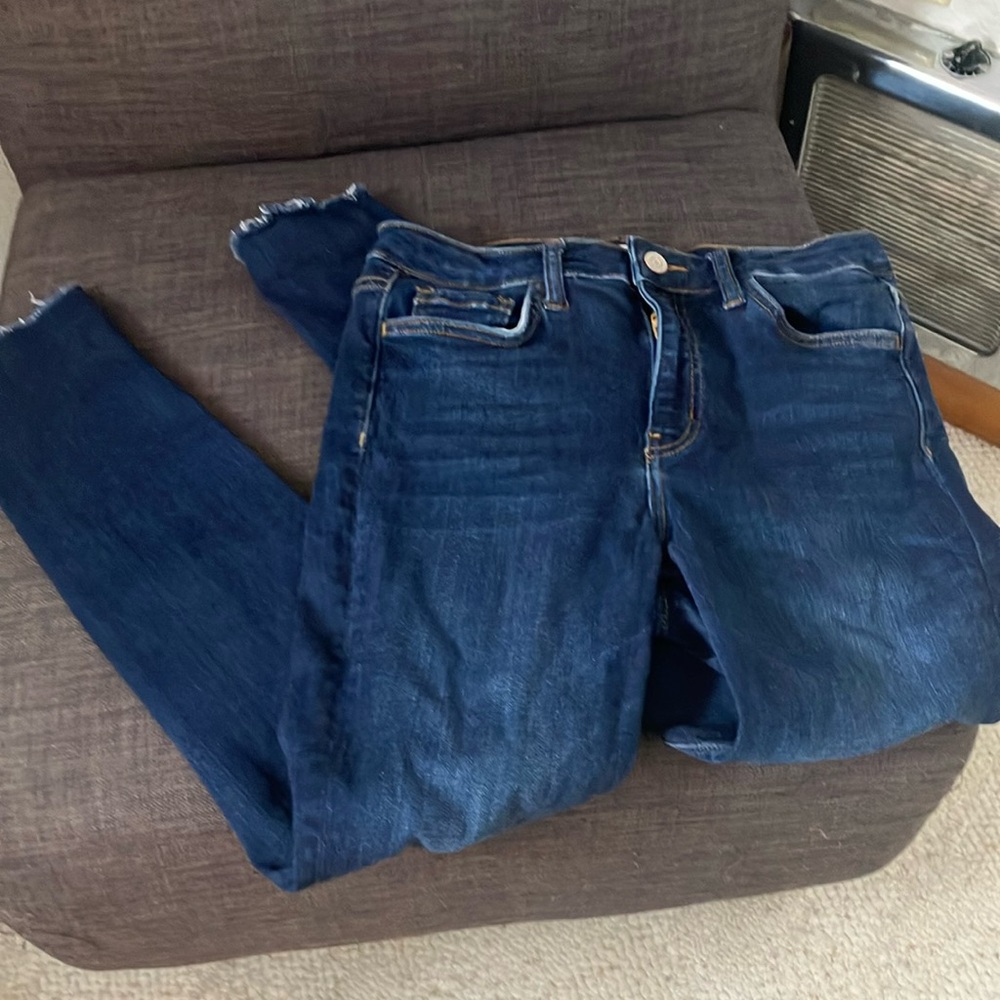Flying Monkey cropped ankle jeans